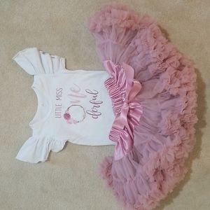 Little Miss One derful - Onesie & tutu